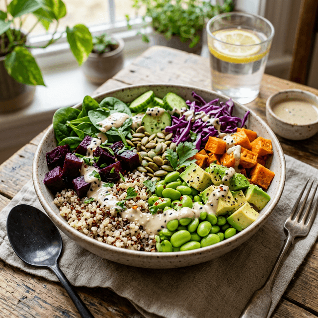 Heilsame Quinoa-Bowl